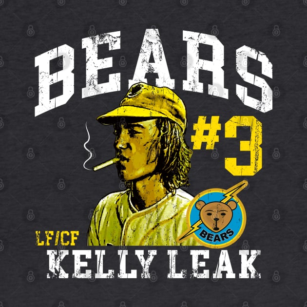 Bad News Bears Baseball Kelly Leak by Alema Art